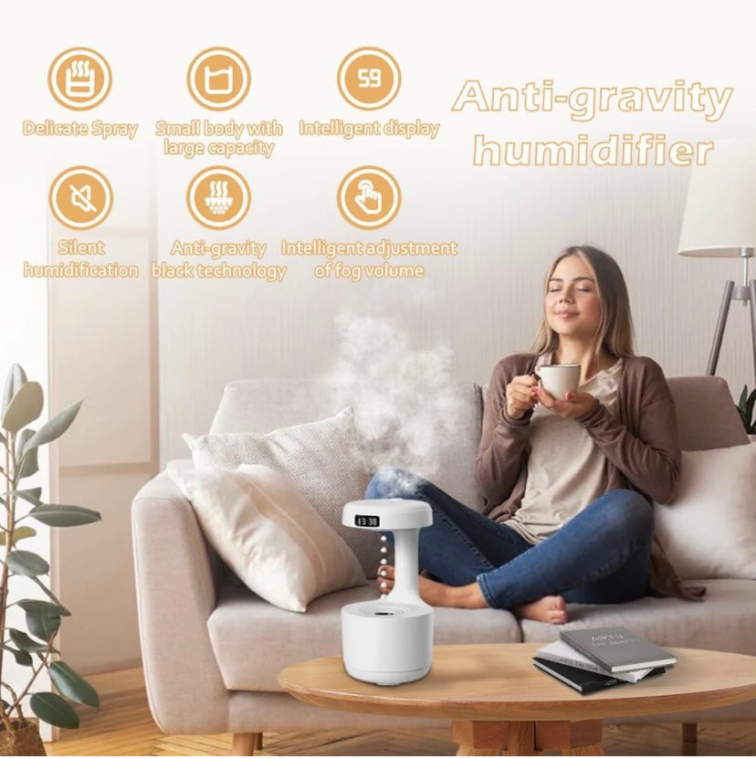 Anti Gravity ultrasonic bubble Humidifier Diffuser - Fugazi 