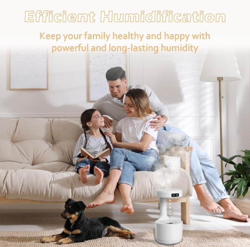 Anti Gravity ultrasonic bubble Humidifier Diffuser - Fugazi 