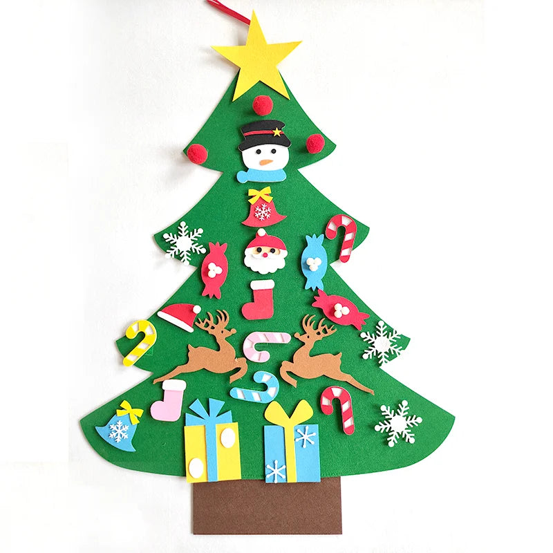 DIY Felt Christmas Tree Decoration - Fugazi 