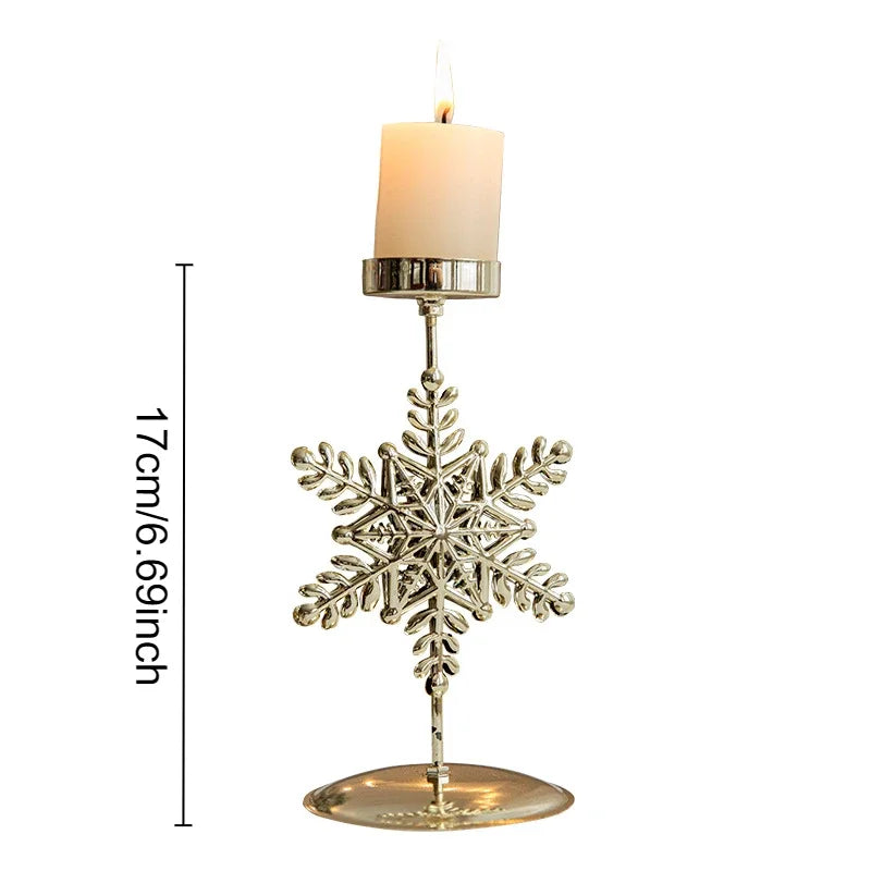 Christmas Votive Candle Holder - Metal Tealight Holder with Festive - Fugazi 