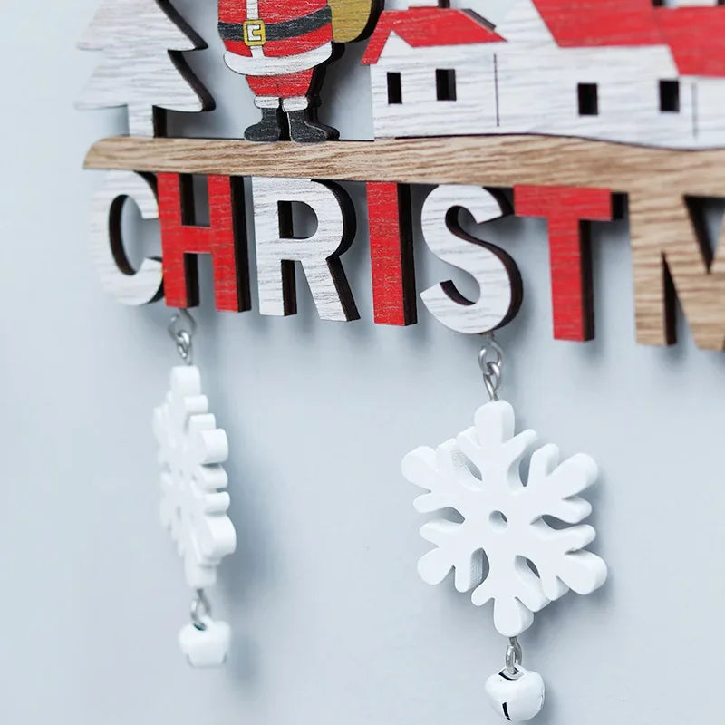 Wooden Christmas Pendants - Festive Wall and Tree Ornaments - Fugazi 