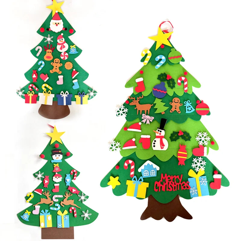 DIY Felt Christmas Tree Decoration - Fugazi 